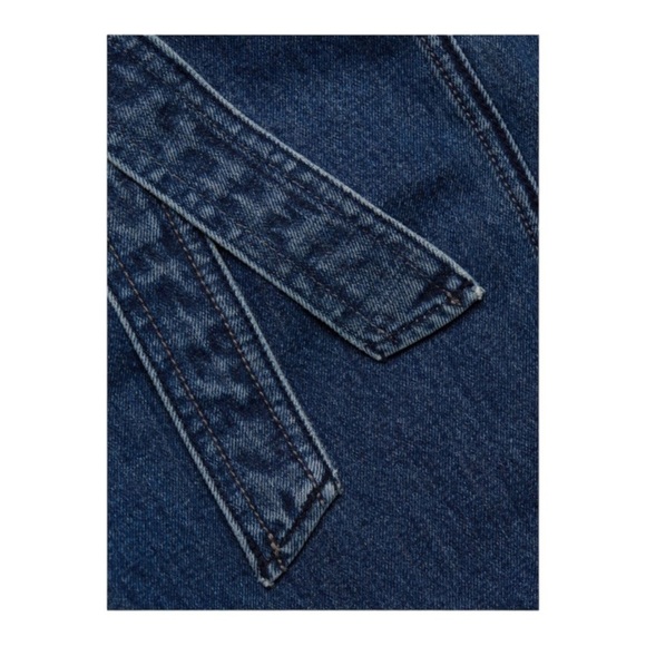 RAG & BONE Mia Yoke High Rise Straight Jean Clean Vince Size 30 NWT - Picture 5 of 10